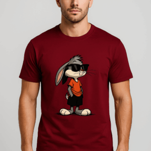 Cartoon Round Neck T-shirt