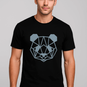 Panda Round Neck T-shirt