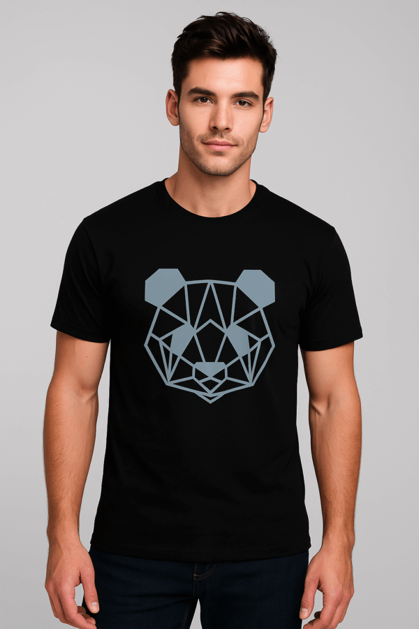 Panda Round Neck T-shirt